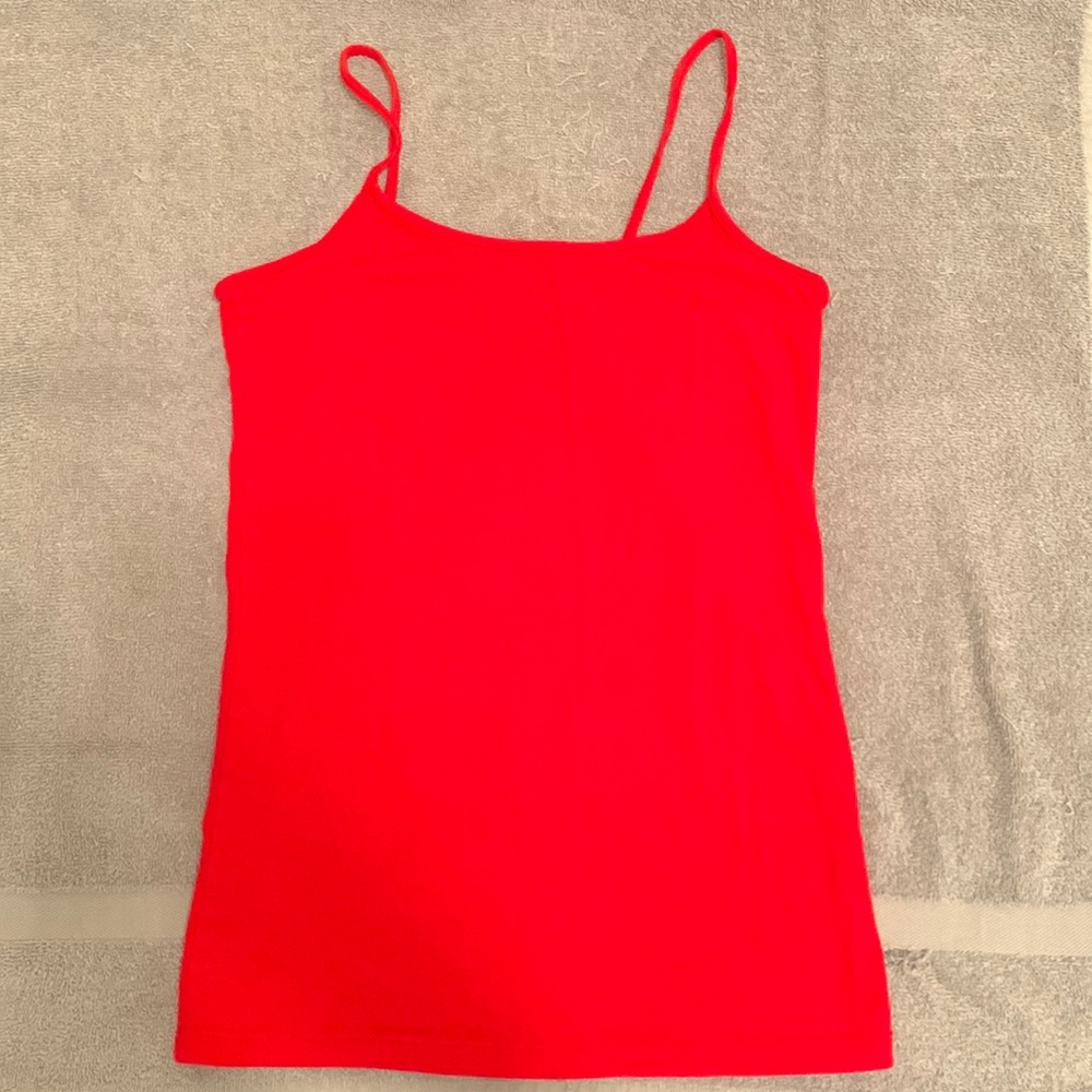 RED SPAGHETTI STRAP